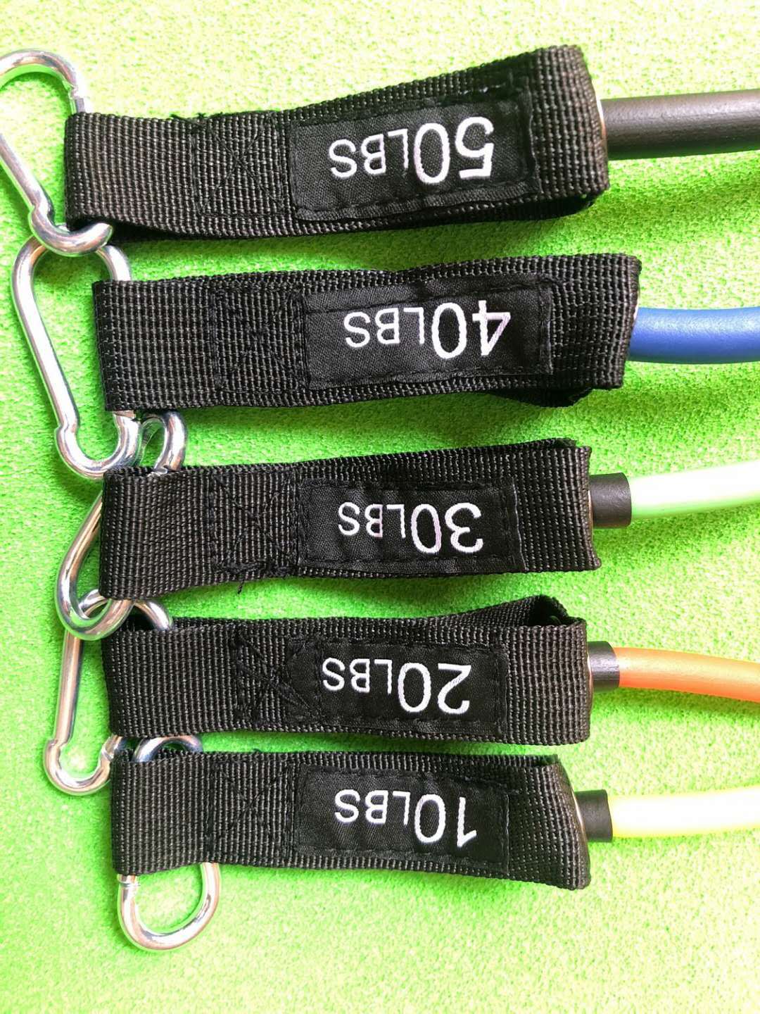 11 Piece Tpe Latex Tensioner Home Fitness Set