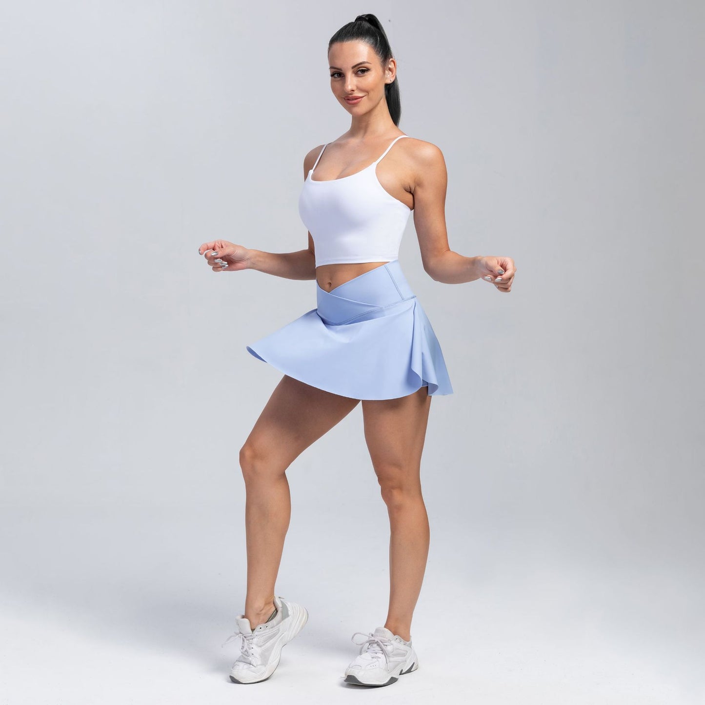 Mini Tennis Girl Yoga Shorts