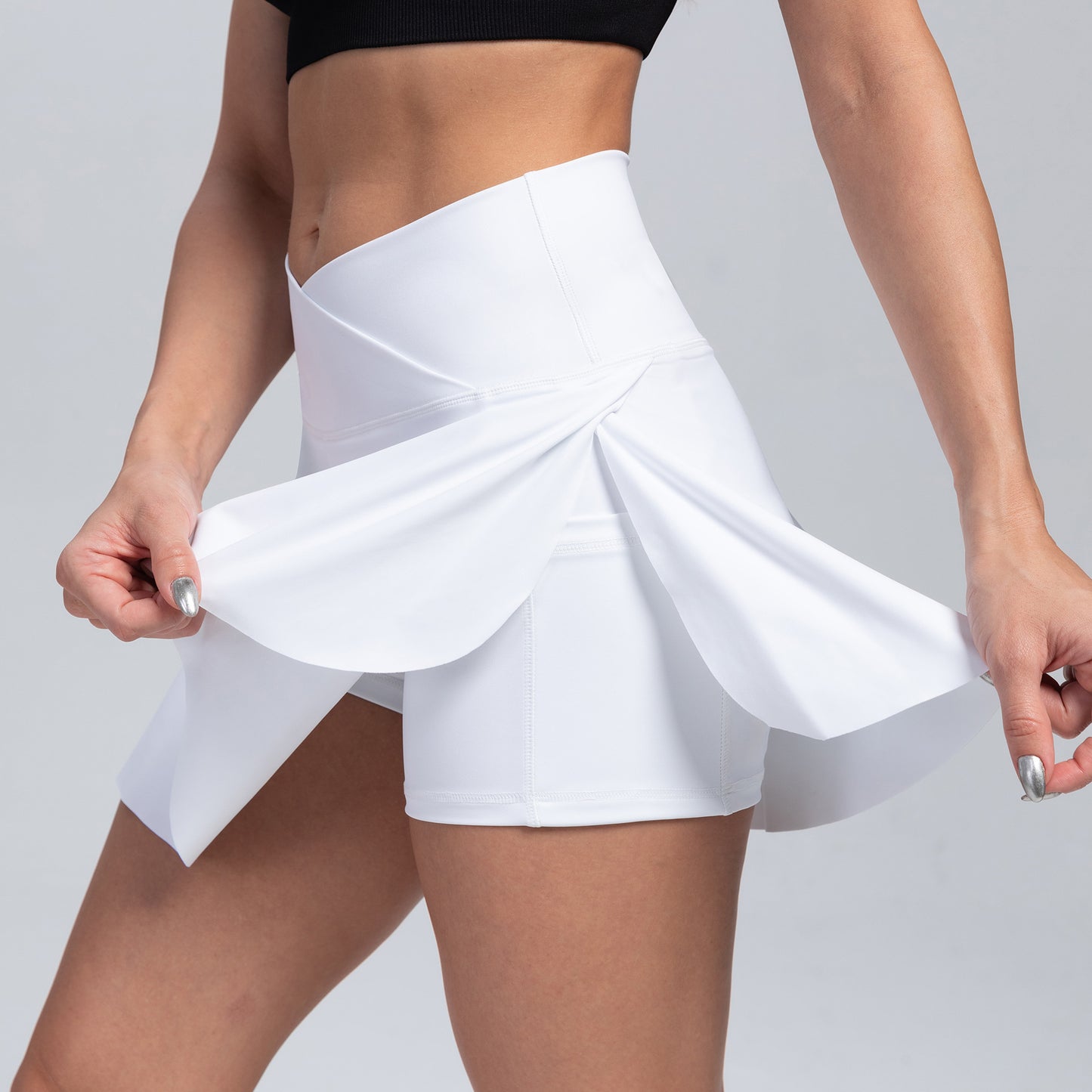 Mini Tennis Girl Yoga Shorts